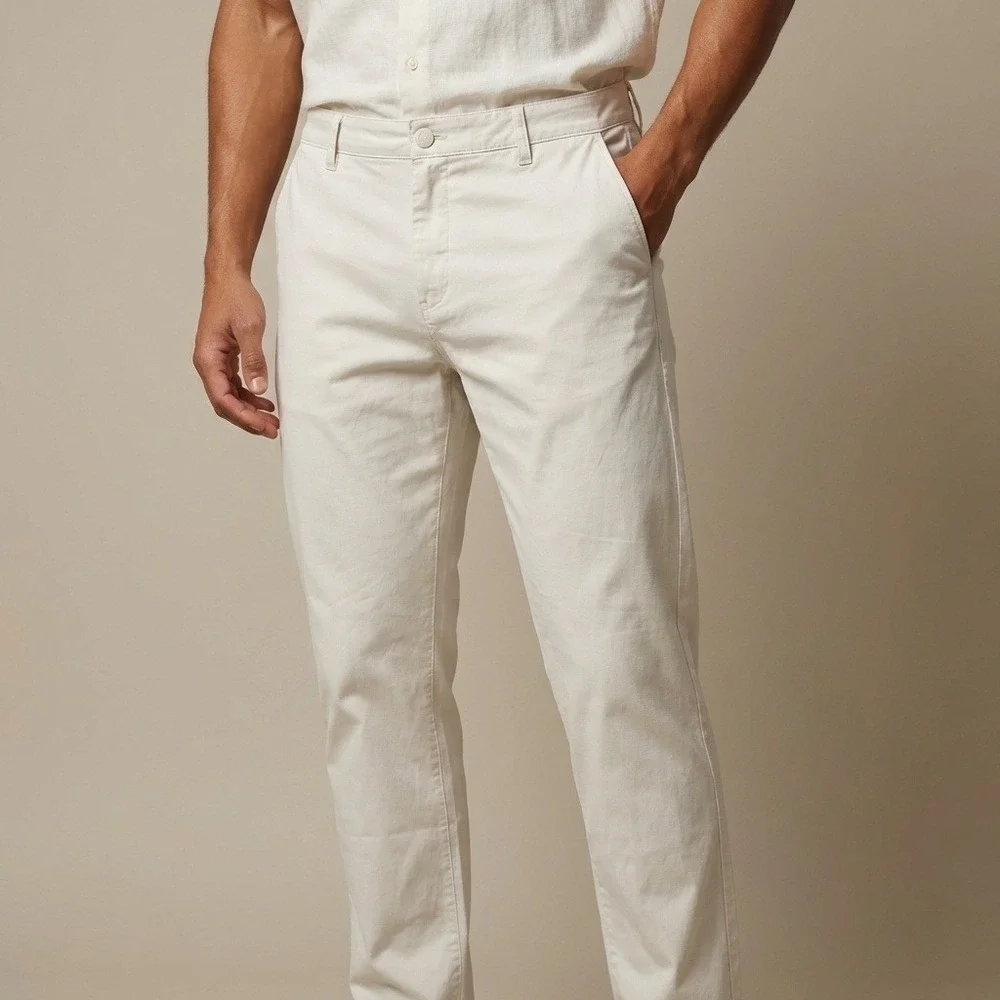Rhone Commuter‎ Classic Casual Relaxed Khaki Pants Men's Sz 35 Comfortable Style